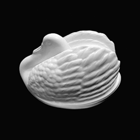 Swan jelly mould