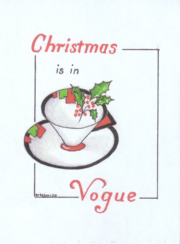 Vogue Christmas card
