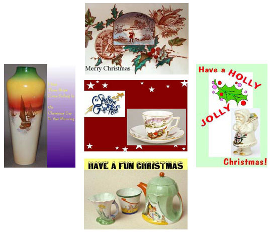 Shelley Christmas Cards - various items