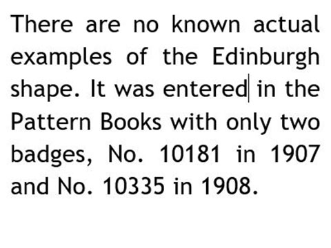 Edinburgh text